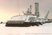 BH7 being moved to The Hovercraft Museum